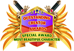 Outstanding Creator Special Award: Most Beautiful Character, Darshelle